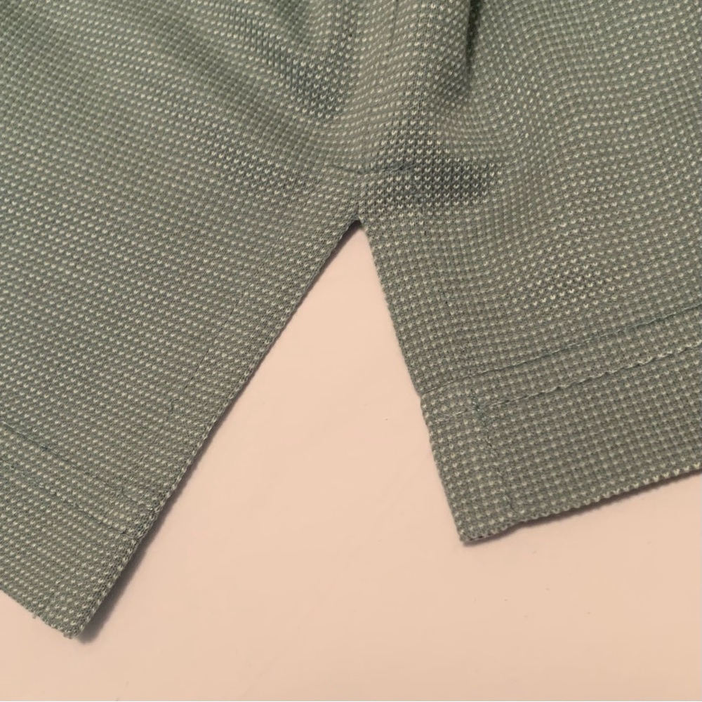 GOLF”TEETH OF THE DOG” LOGO CASA DE CAMPO POLO SHIRT SEAFOAM GREEN
XL COT VTG - Picture 10 of 13